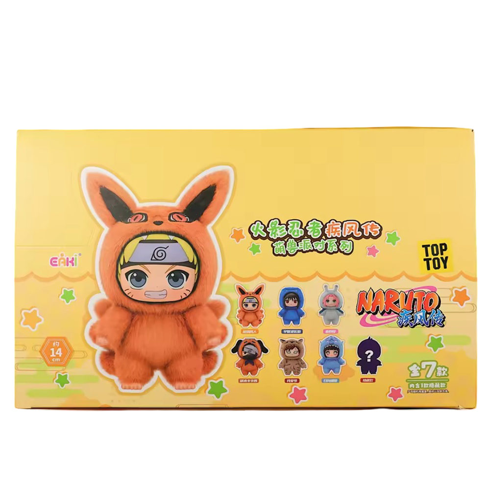 6Pcs Kawaii Anime Naruto Toy With Blind Box