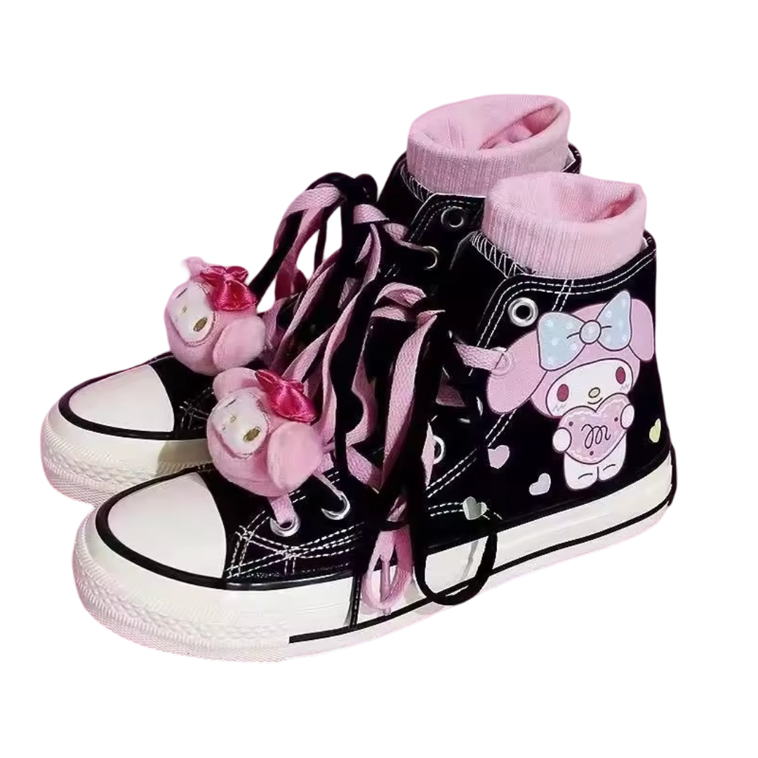 Kawaii Anime Sanrio My Melody Canvas Shoes Kawaii Anime Sanrio My Melody Canvas Shoes