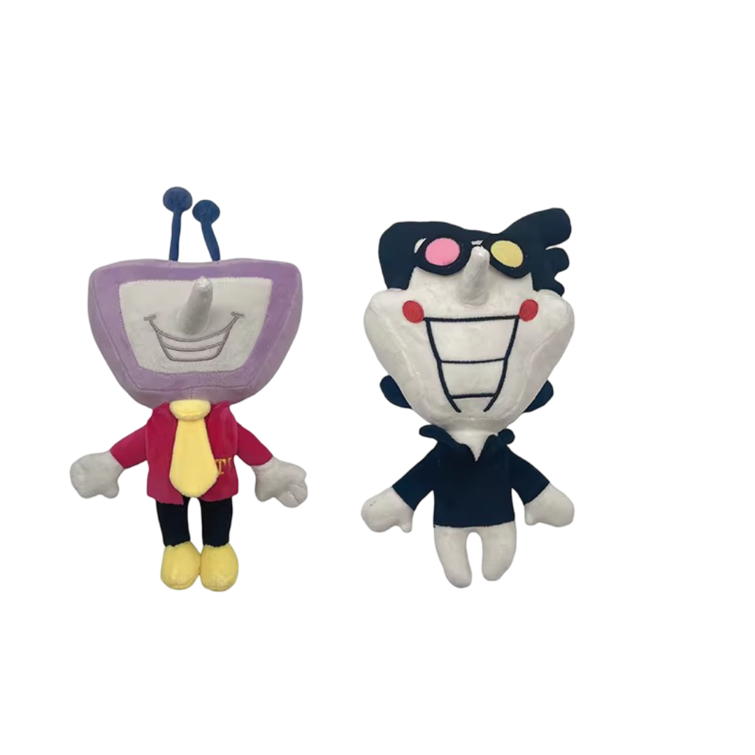2Pcs Kawaii Deltarune Character Plush Toy