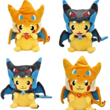 4Pcs Cartoon Kawaii Pokemon Pikachu Plush Toy 4Pcs Cartoon Kawaii Pokemon Pikachu Plush Toy