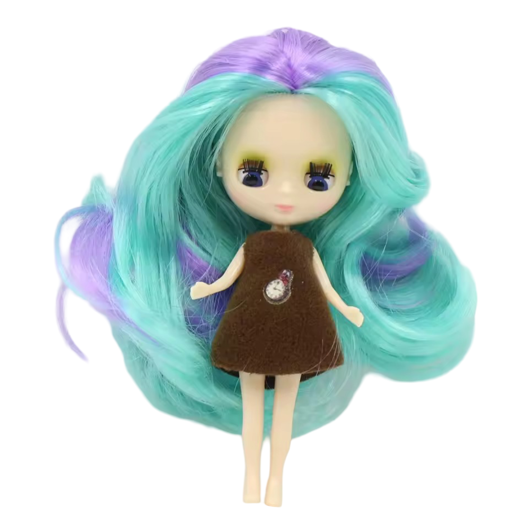 DBS Blythe Clock Printed Dress Kawaii Toy