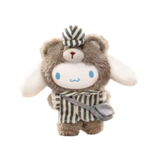 Kawaii Cartoon TOP TOY x Sanrio Characters Afternoon Tea series Cinnamoroll Covered Bear Toy Kawaii Cartoon TOP TOY x Sanrio Characters Afternoon Tea series Cinnamoroll Covered Bear Toy