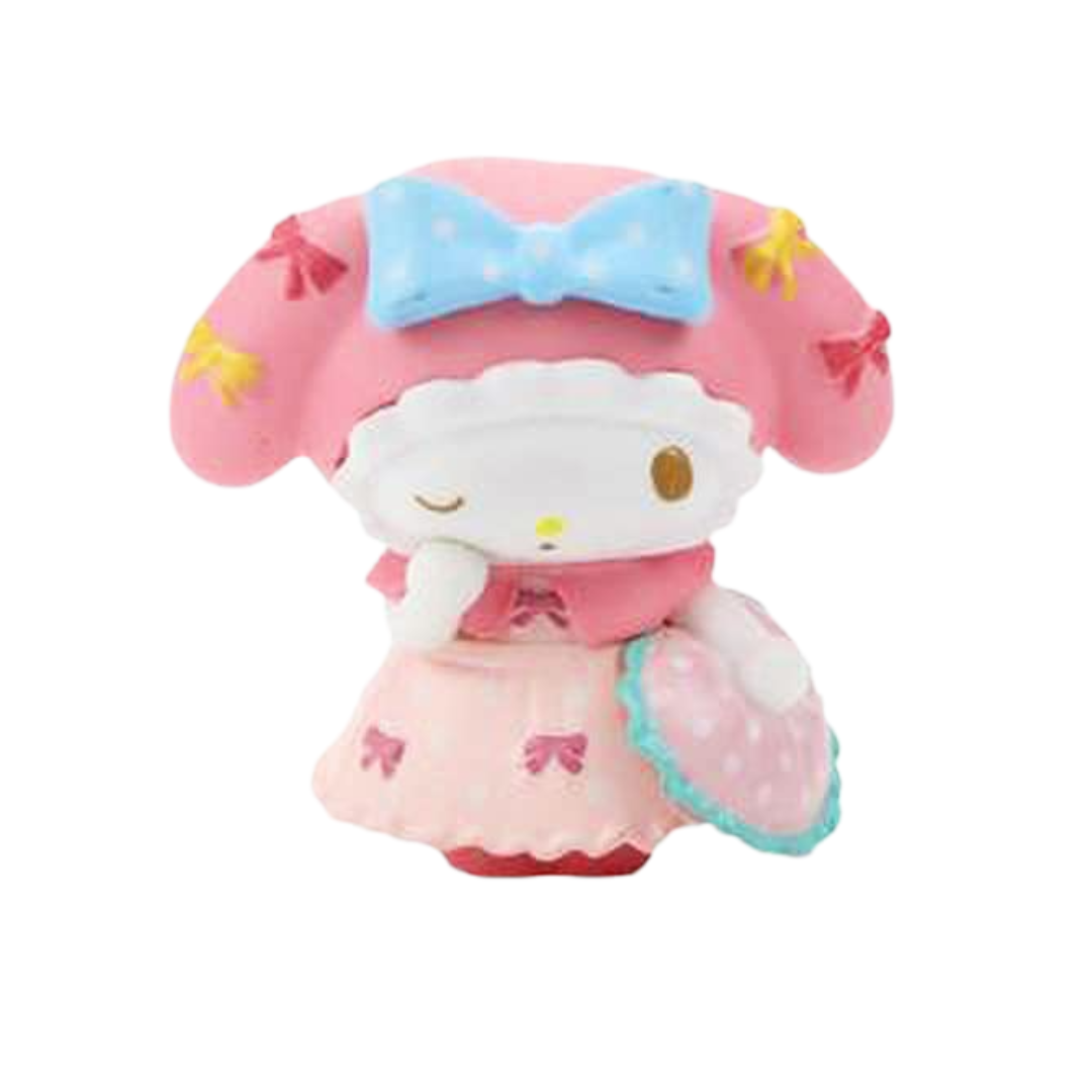 Kawaii Sanrio My Melody Tea Party Series Wisteria Dream Action Figure Toy