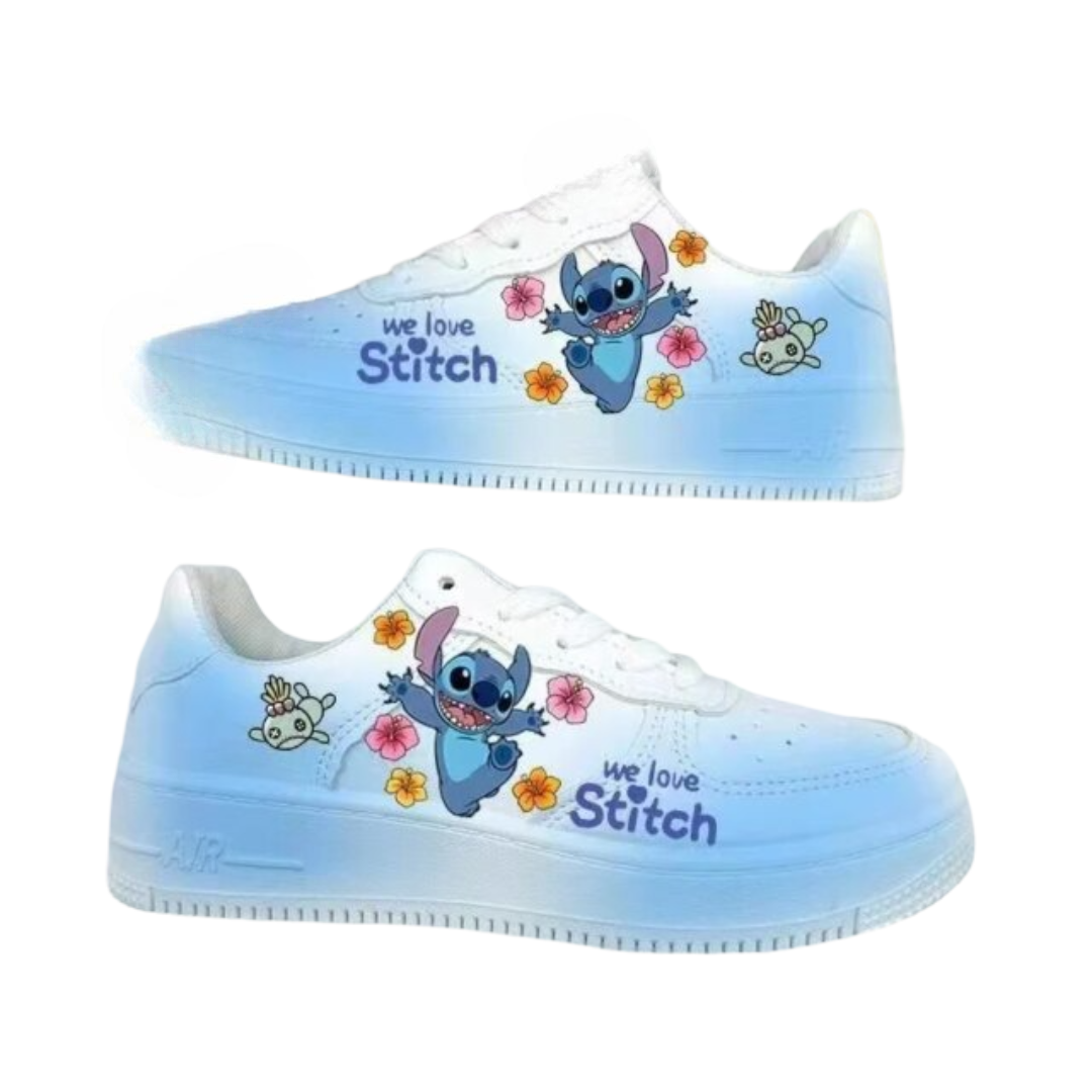 Kawaii Cartoon Stitch Trendy Shoes