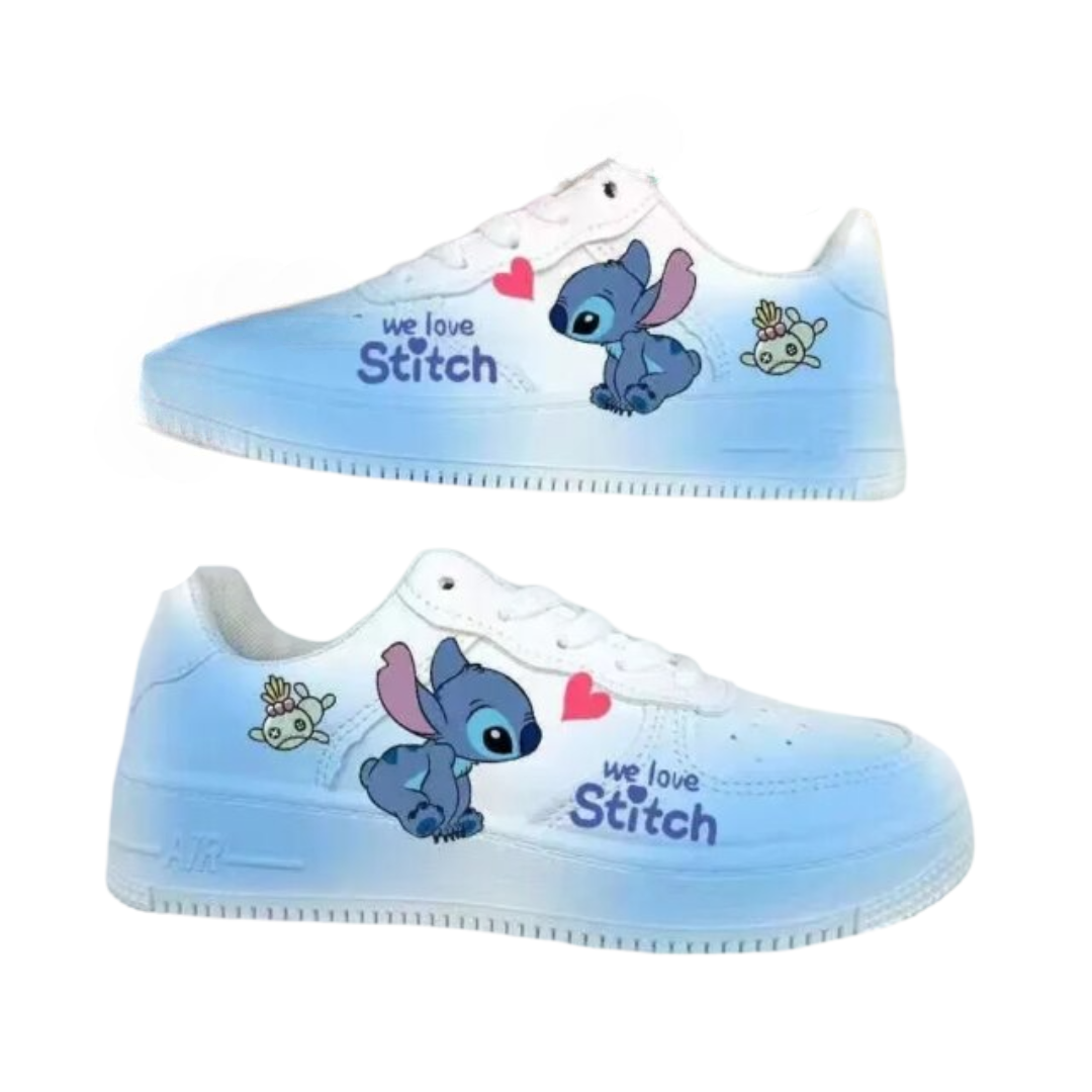 Kawaii Cartoon Stitch Trendy Casual Shoes