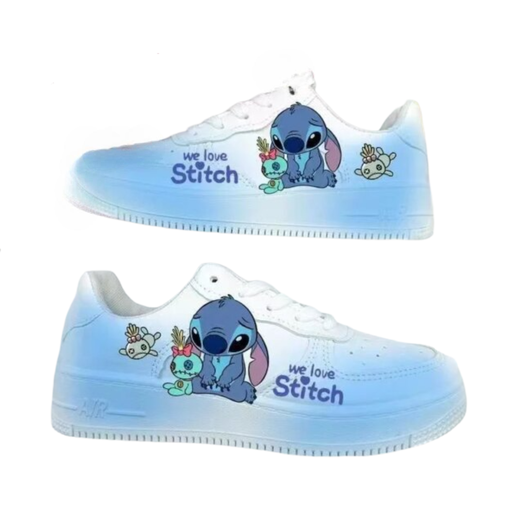 Cartoon Kawaii Stitch Trendy Casual Shoes