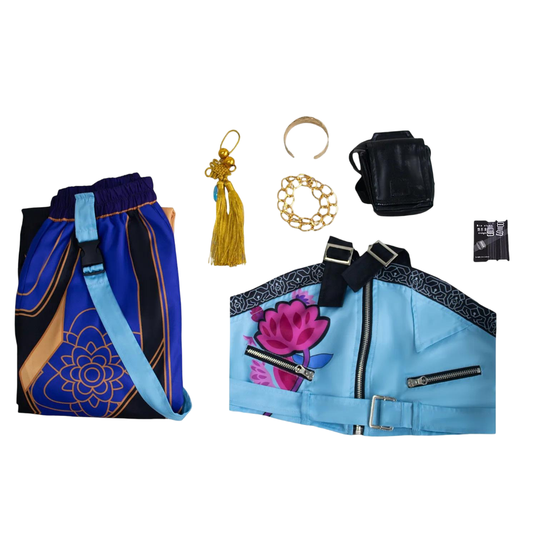 Kawaii Anime KPop Demon Hunters Zoey Costume Suit