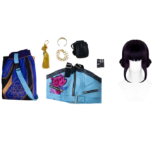 Kawaii Anime KPop Demon Hunters Zoey Costume Wig Suit Kawaii Anime KPop Demon Hunters Zoey Costume Wig Suit