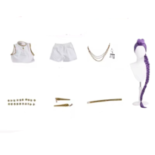 Anime Kawaii KPop Demon Hunters Rumi Cosplay Costume With Wig Outfit Anime Kawaii KPop Demon Hunters Rumi Cosplay Costume With Wig Outfit