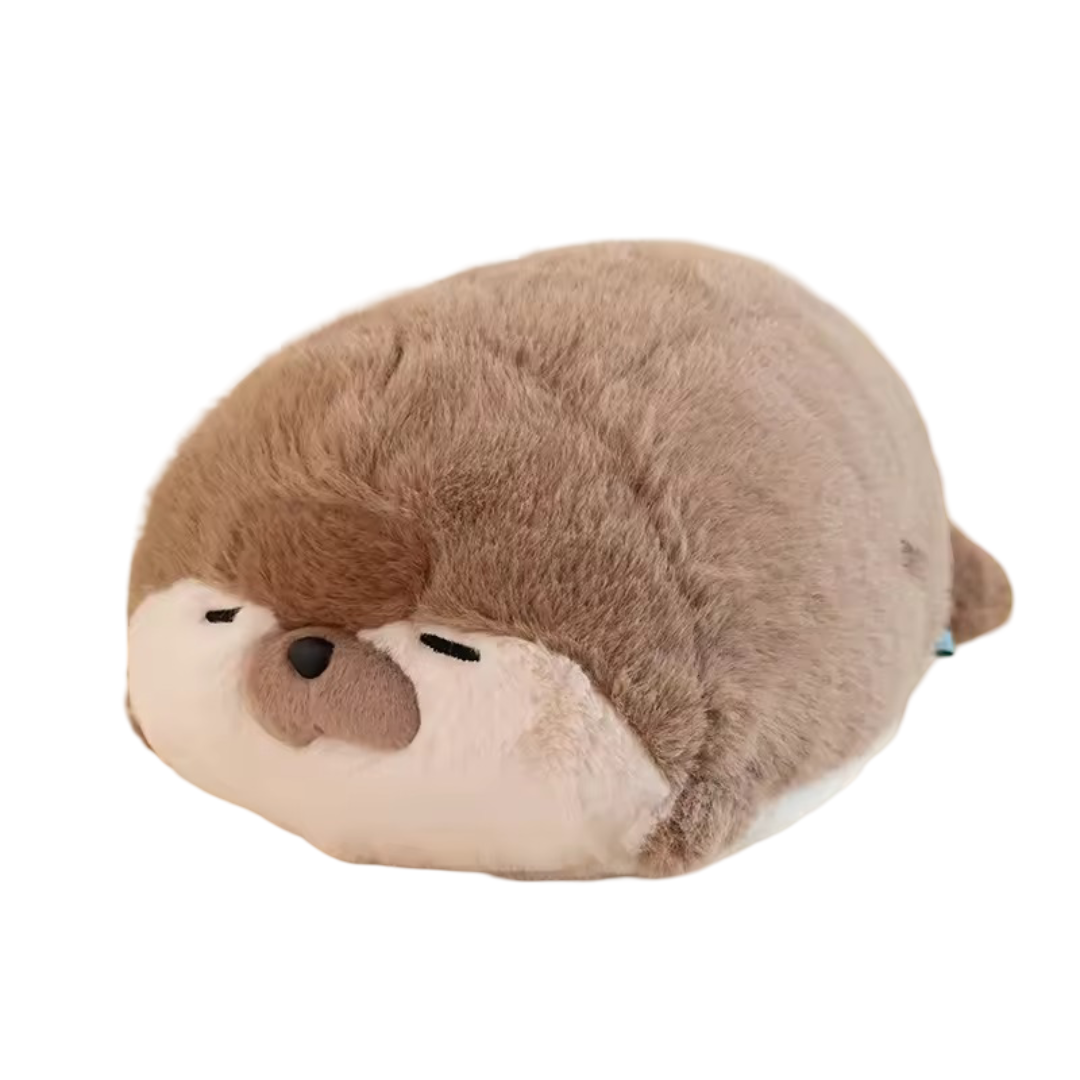 Cartoon Kawaii Brown Otter Plush Toy