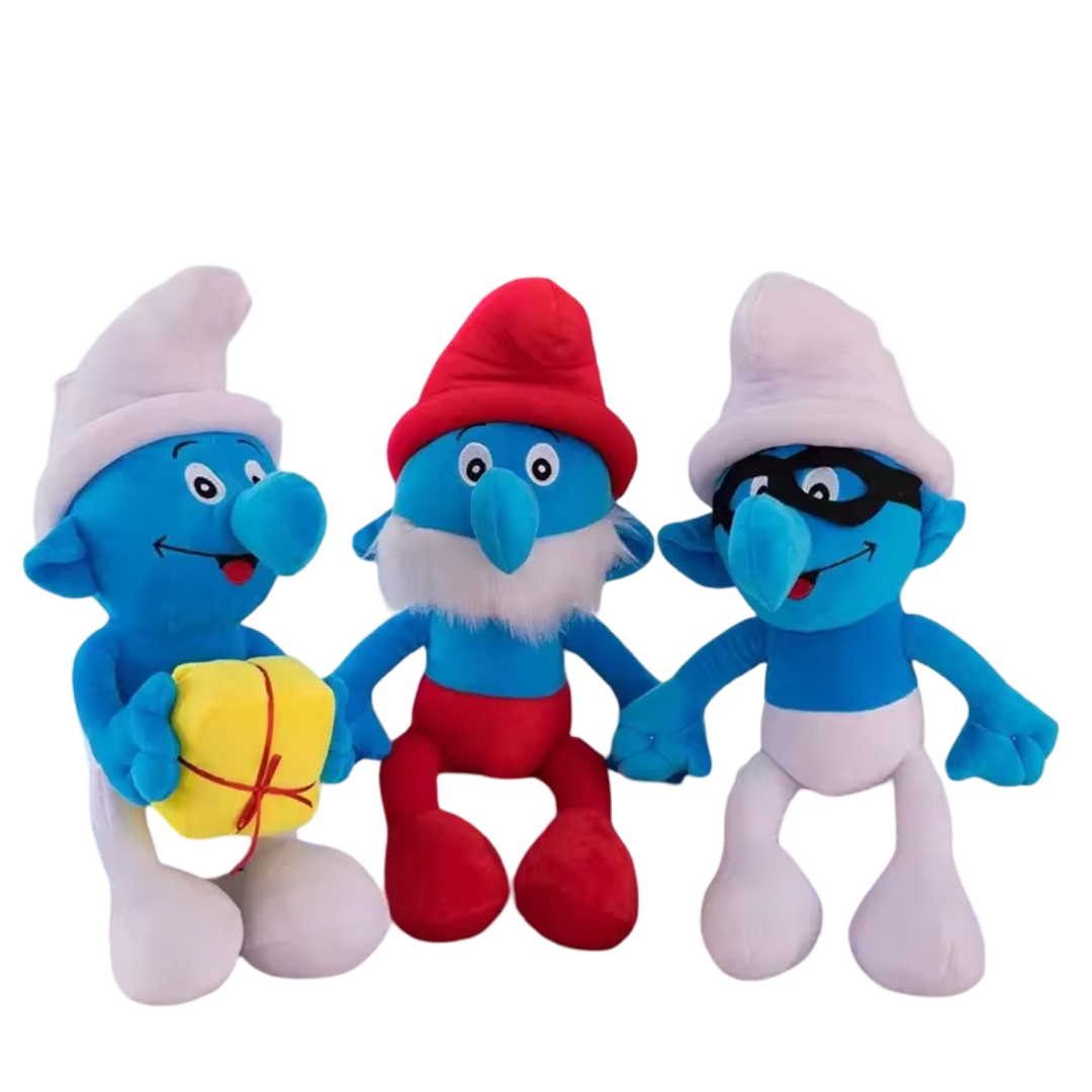 Cartoon Kawaii The Smurfs Character Plush Toy Cartoon Kawaii The Smurfs Character Plush Toy