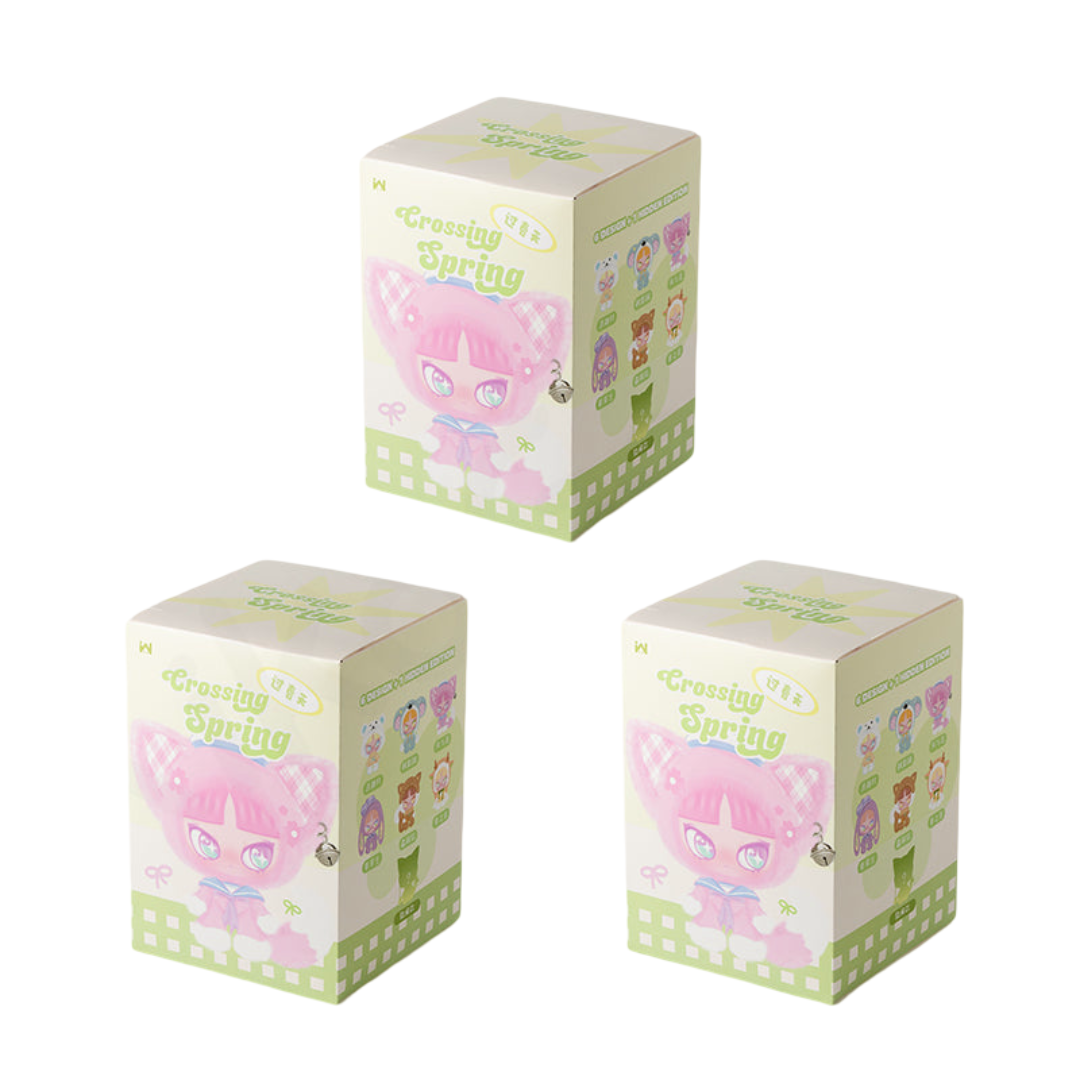 3Pcs Kawaii INN'S Crossing Spring Series Plush Toy With Blind Box