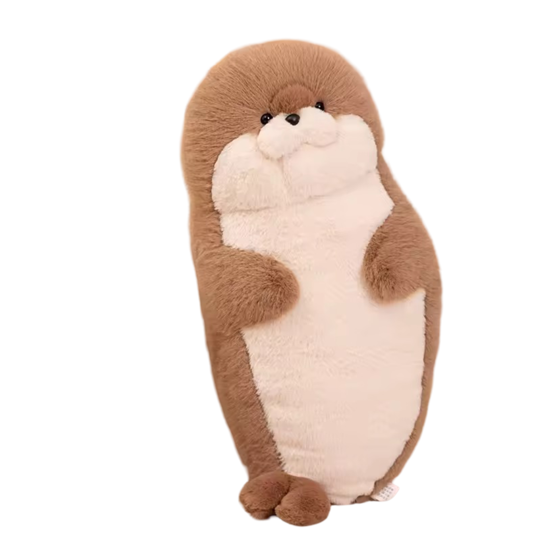 Cartoon Kawaii Brown Seal Plush Toy