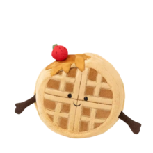 15cm Kawaii Plush Waffle Toy 15cm Kawaii Plush Waffle Toy