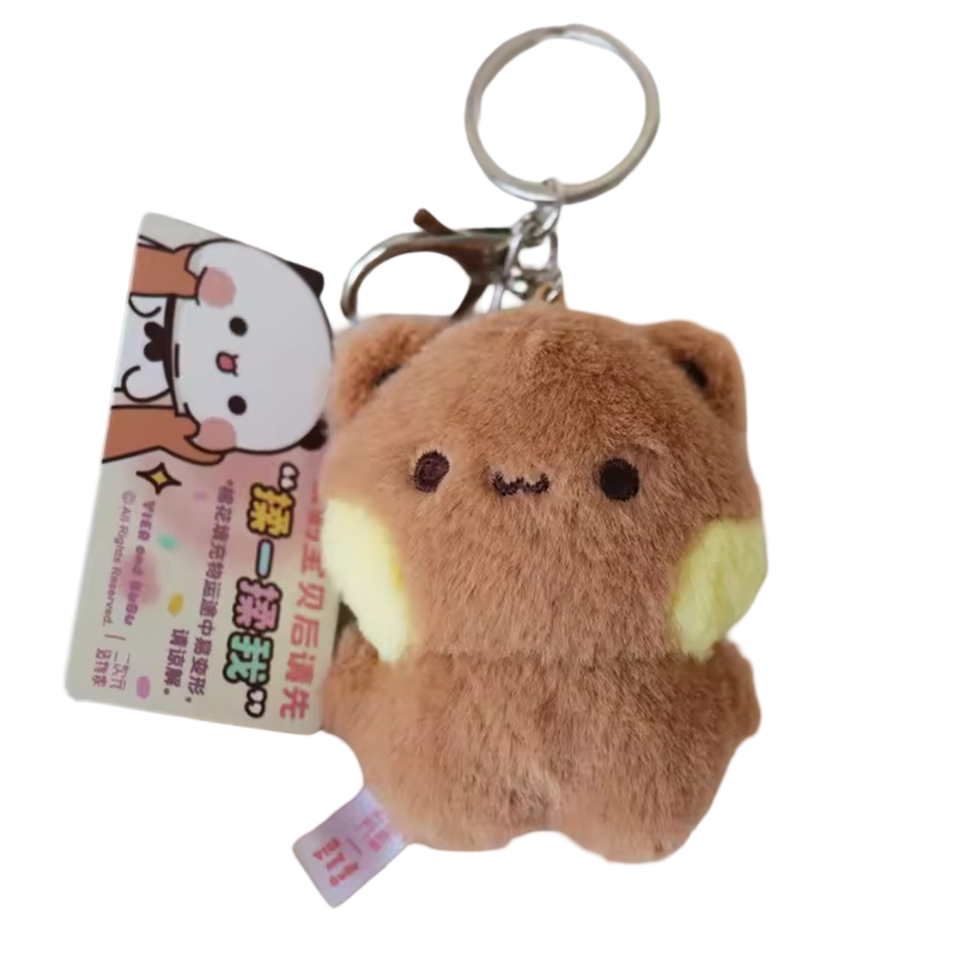 Kawaii Bubu Plush Keychain