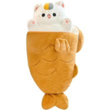 Anime Kawaii Taiyaki Cat Plush Toy Anime Kawaii Taiyaki Cat Plush Toy