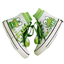 Kawaii Anime Sanrio Keroppi Canvas Shoes Kawaii Anime Sanrio Keroppi Canvas Shoes