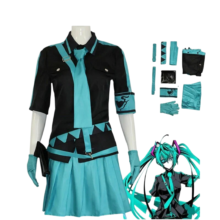Kawaii Anime Hatsune Miku Cosplay Costume Set Kawaii Anime Hatsune Miku Cosplay Costume Set