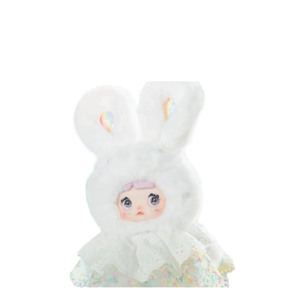 Kawaii Nommi Weather Forecast Series Rainbow Bunny Plush Toy