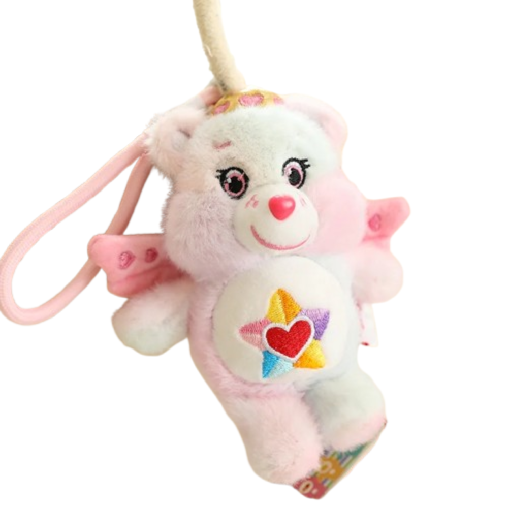 Kawaii Rainbow Care Bear Stuffed Plush Keychain Kawaii Rainbow Care Bear Stuffed Plush Keychain