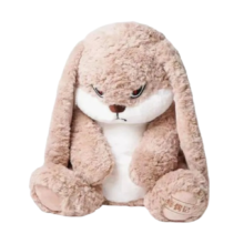 42cm Kawaii Cartoon Animal Angry Rabbit Plush Toy 42cm Kawaii Cartoon Animal Angry Rabbit Plush Toy