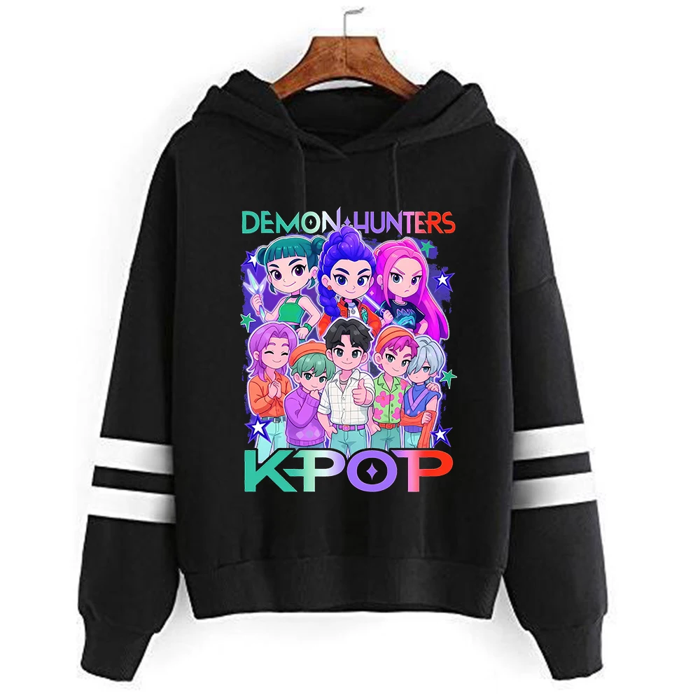Anime KPop Demon Hunters Kawaii Character Casual Sweatshirt