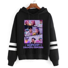 Anime Kawaii KPop Demon Hunters Character Polyester Sweatshirt Anime Kawaii KPop Demon Hunters Character Polyester Sweatshirt