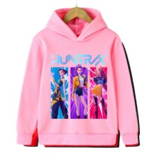 KPop Demon Hunters HUNTR/X Kawaii Sweatshirt For Children KPop Demon Hunters HUNTR/X Kawaii Sweatshirt For Children