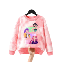 KPop Demon Hunters Kawaii Round-neck Sweatshirt KPop Demon Hunters Kawaii Round-neck Sweatshirt