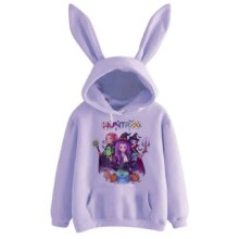 Kawaii Halloween KPop Demon Hunters Character Long Sleeve Rabbit Ears Hoodies Kawaii Halloween KPop Demon Hunters Character Long Sleeve Rabbit Ears Hoodies