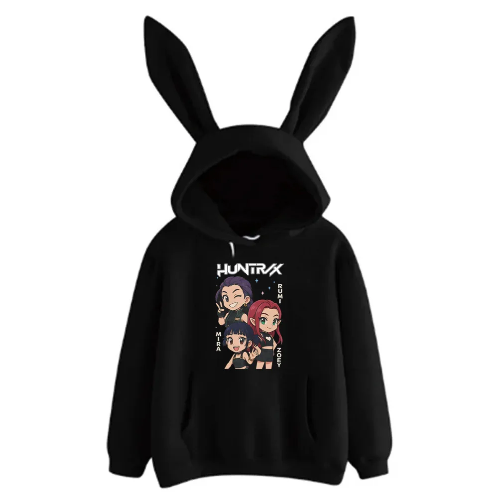 Anime Kawaii KPop Demon Hunters HUNTR/X Printed Hoodie