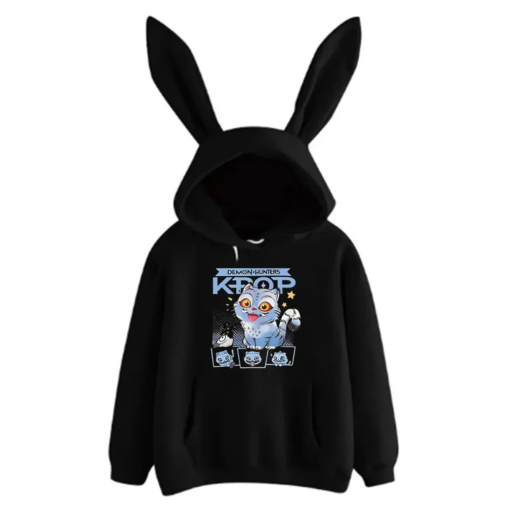Kawaii KPop Demon Hunter Derpy Tiger Hoodie