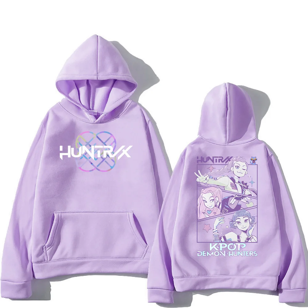 Anime KPop Demon Hunters HUNTR/X Kawaii Hoodie