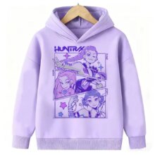 Anime KPop Demon Hunters Huntrix Kawaii Hoodie Anime KPop Demon Hunters Huntrix Kawaii Hoodie