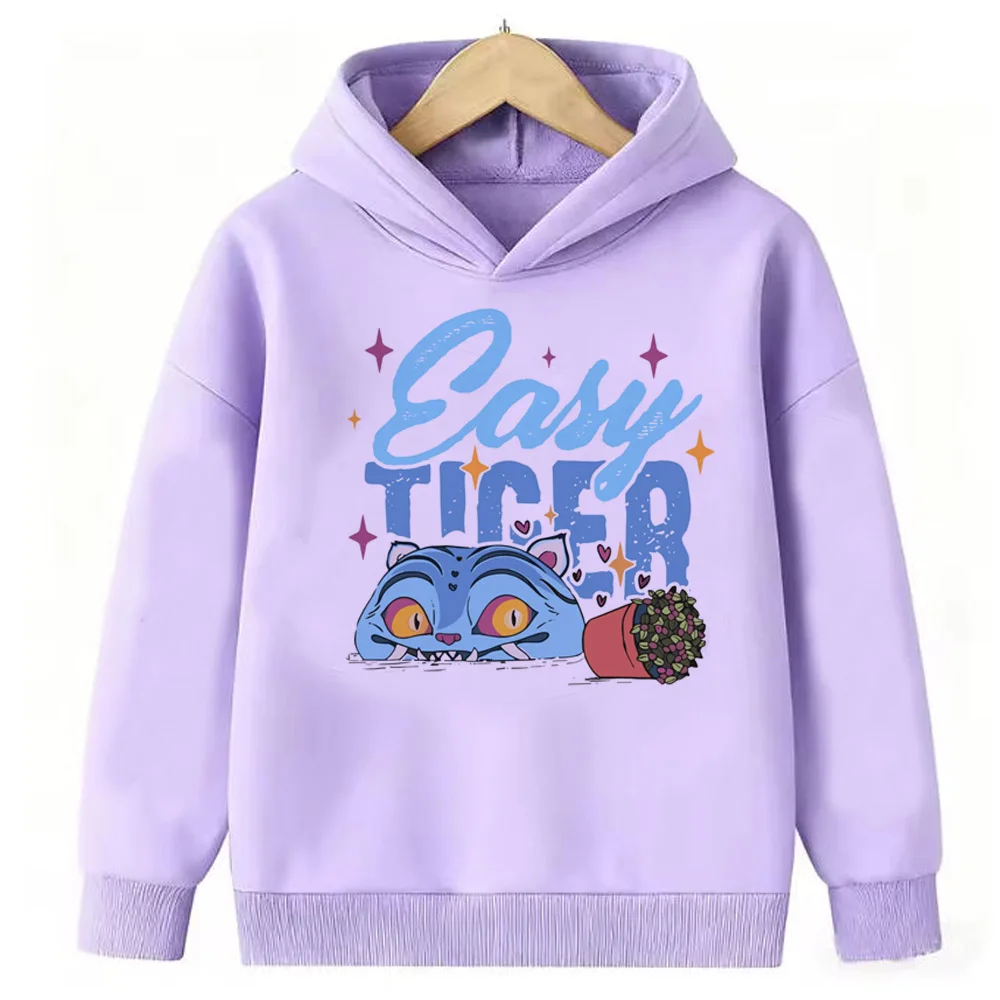 KPop Anime Demon Hunters Derpy Tiger Kawaii Sweatshirt