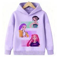 Kawaii KPop Anime Demon Hunters Sweatshirt Kawaii KPop Anime Demon Hunters Sweatshirt