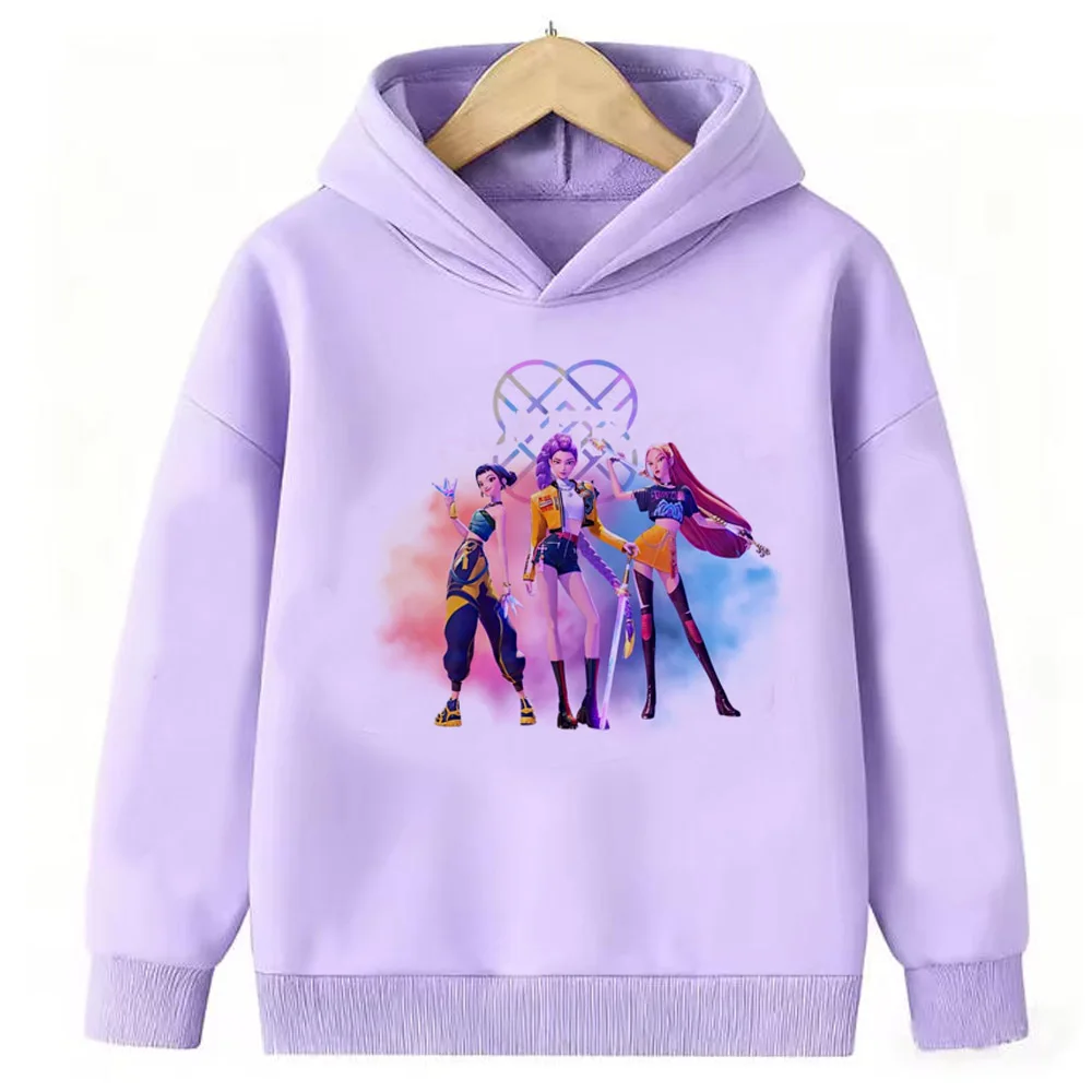 Kawaii KPop Anime Demon Hunters Casual Sweatshirt