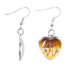 Anime Kawaii KPop Demon Hunters Character Heart Earring Anime Kawaii KPop Demon Hunters Character Heart Earring