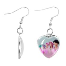 KPop Demon Hunters Kawaii Saja Boys Heart Earring KPop Demon Hunters Kawaii Saja Boys Heart Earring