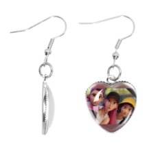 Anime KPop Demon Hunters Kawaii Character Heart Earring Anime KPop Demon Hunters Kawaii Character Heart Earring