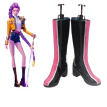 Kawaii KPop Demon Hunters Rumi Leather Cosplay Shoes Kawaii KPop Demon Hunters Rumi Leather Cosplay Shoes