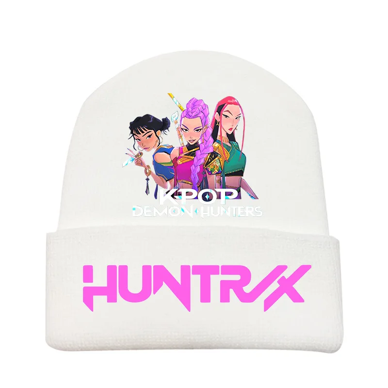 Anime Kawaii KPop Demon Hunters HUNTR/X Knitted Hat