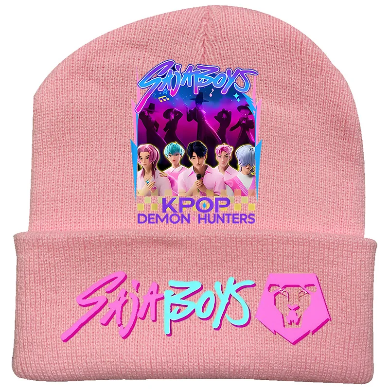Kawaii Anime KPop Saja Boys Knitted Hat Kawaii Anime KPop Saja Boys Knitted Hat