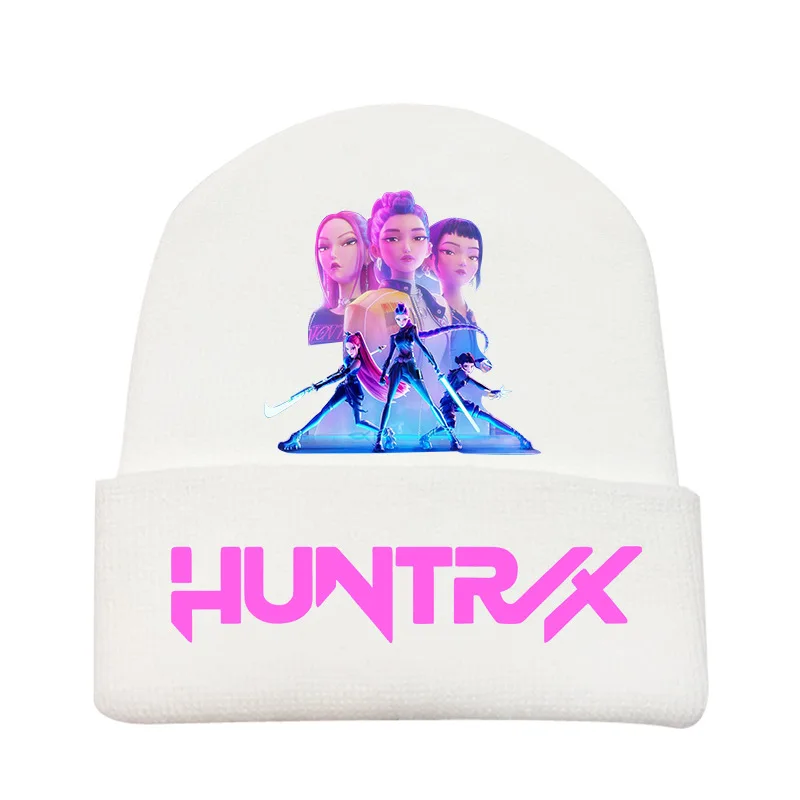 KPop Demon Hunters HUNTR/X Kawaii Knitted Hat KPop Demon Hunters HUNTR/X Kawaii Knitted Hat