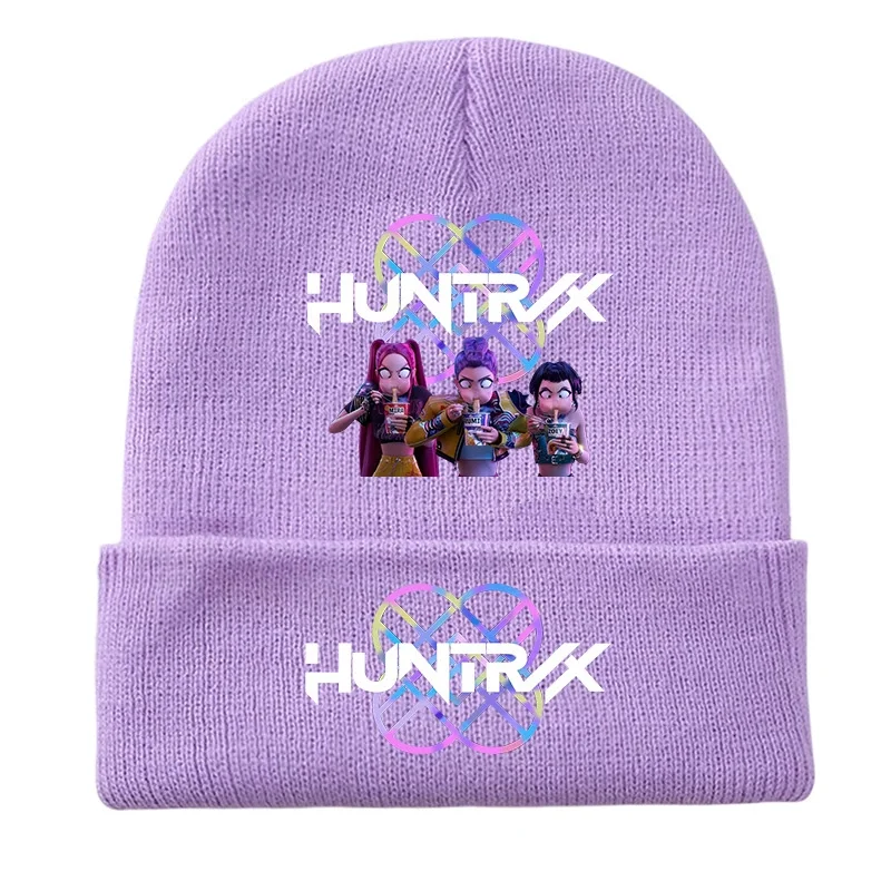 Anime Kawaii KPop Demon Hunters Polyester Winter Hats Anime Kawaii KPop Demon Hunters Polyester Winter Hats