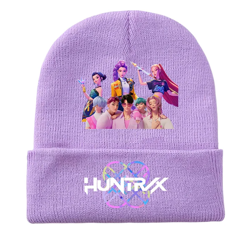 Kawaii KPop Demon Hunters And Saja Boys Character Winter Hats Kawaii KPop Demon Hunters And Saja Boys Character Winter Hats