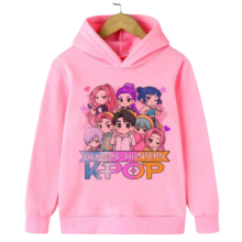 Kawaii KPop Demon Hunters Character Hoodie Kawaii KPop Demon Hunters Character Hoodie