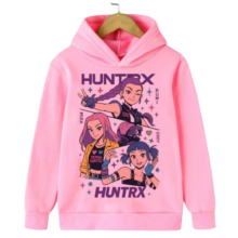 Kawaii KPop Demon Hunters Huntrix Hoodie Kawaii KPop Demon Hunters Huntrix Hoodie