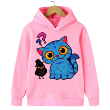 Kawaii KPop Demon Hunters Derpy Tiger And Sussie Hoodie Kawaii KPop Demon Hunters Derpy Tiger And Sussie Hoodie