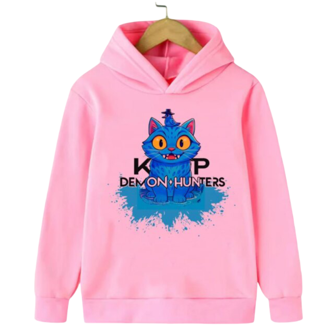 KPop Demon Hunters Kawaii Derpy Tiger And Sussie Hoodie